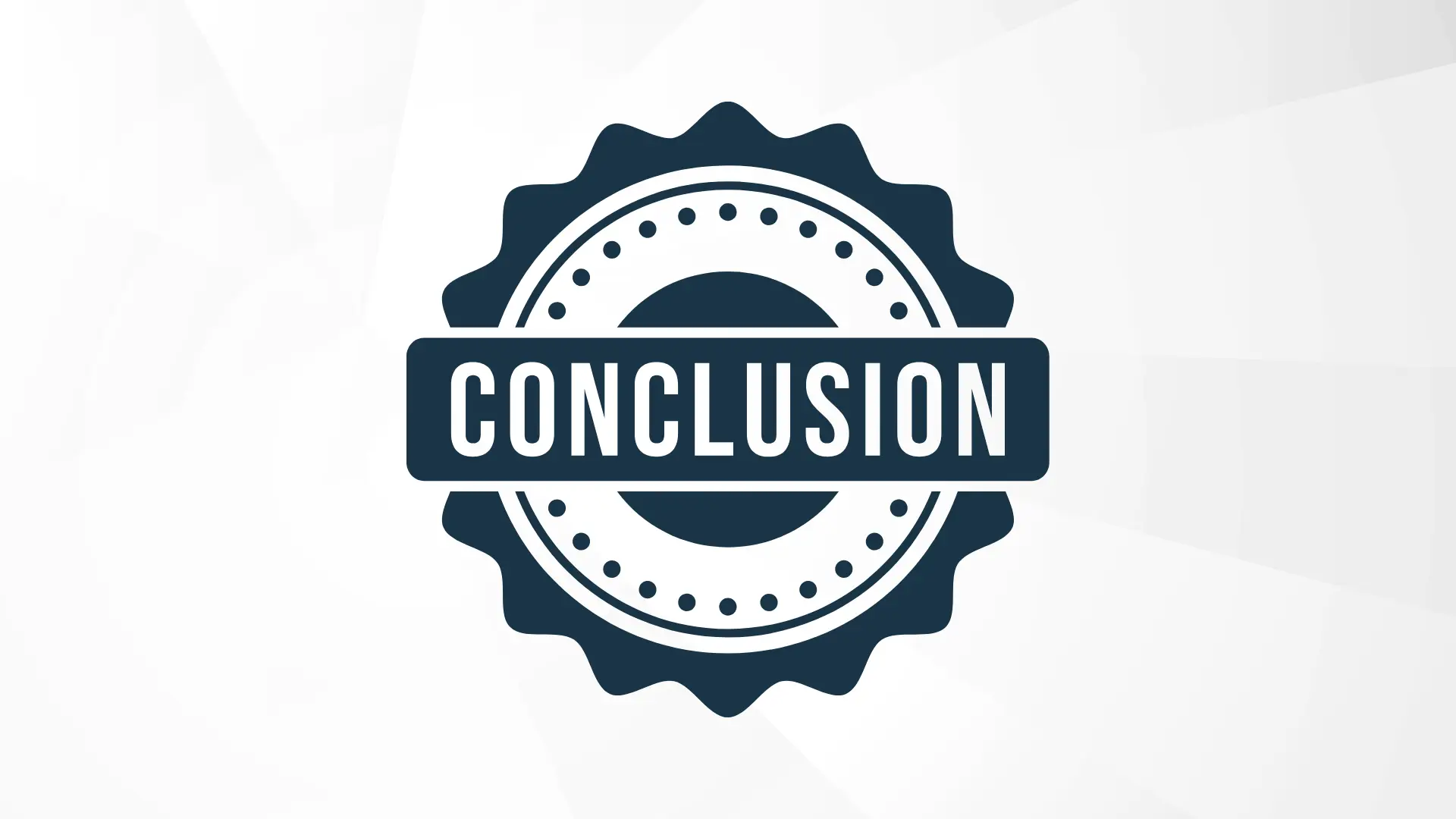 conclusion