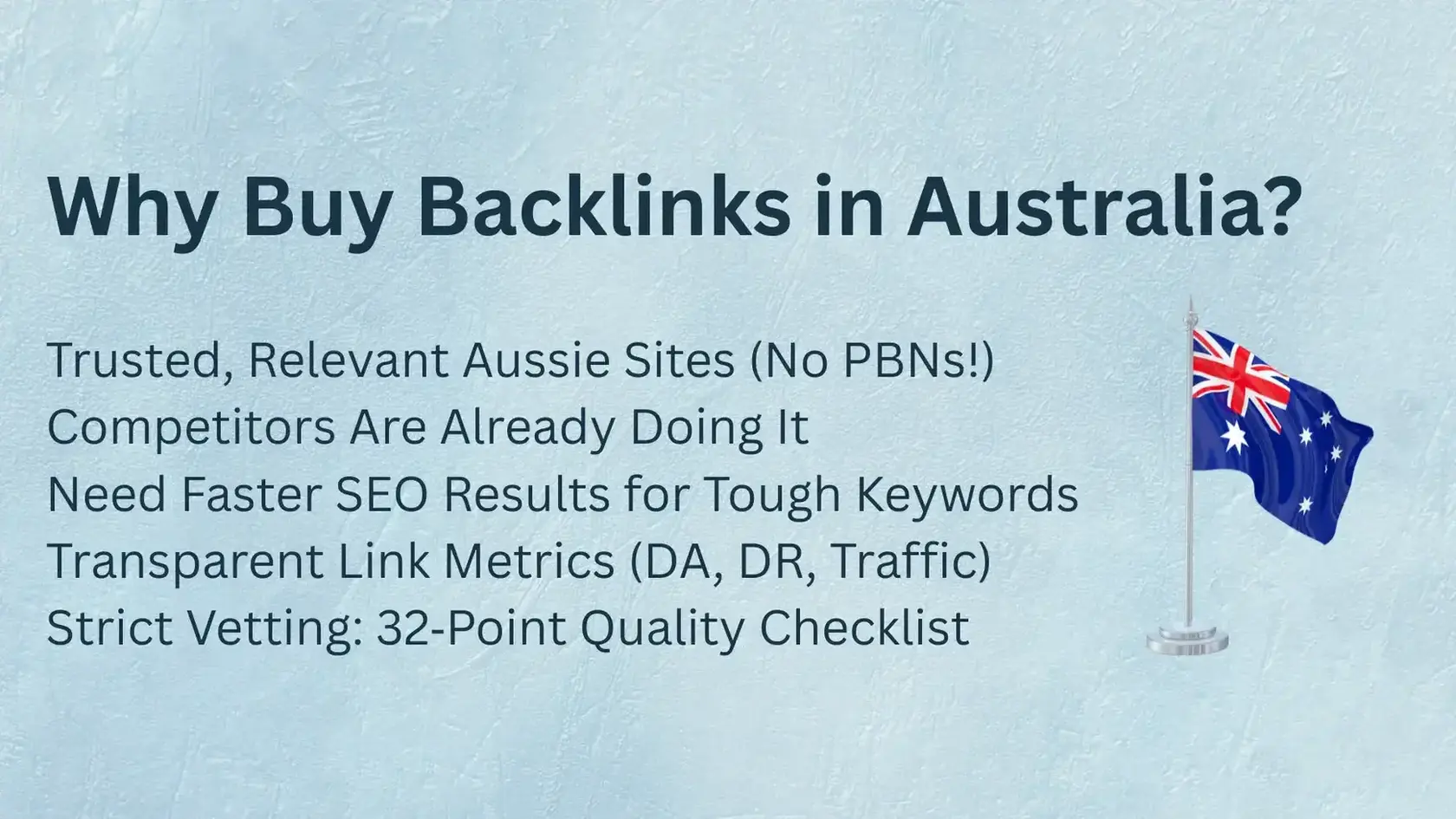 Why Buy Backlinks in Australia