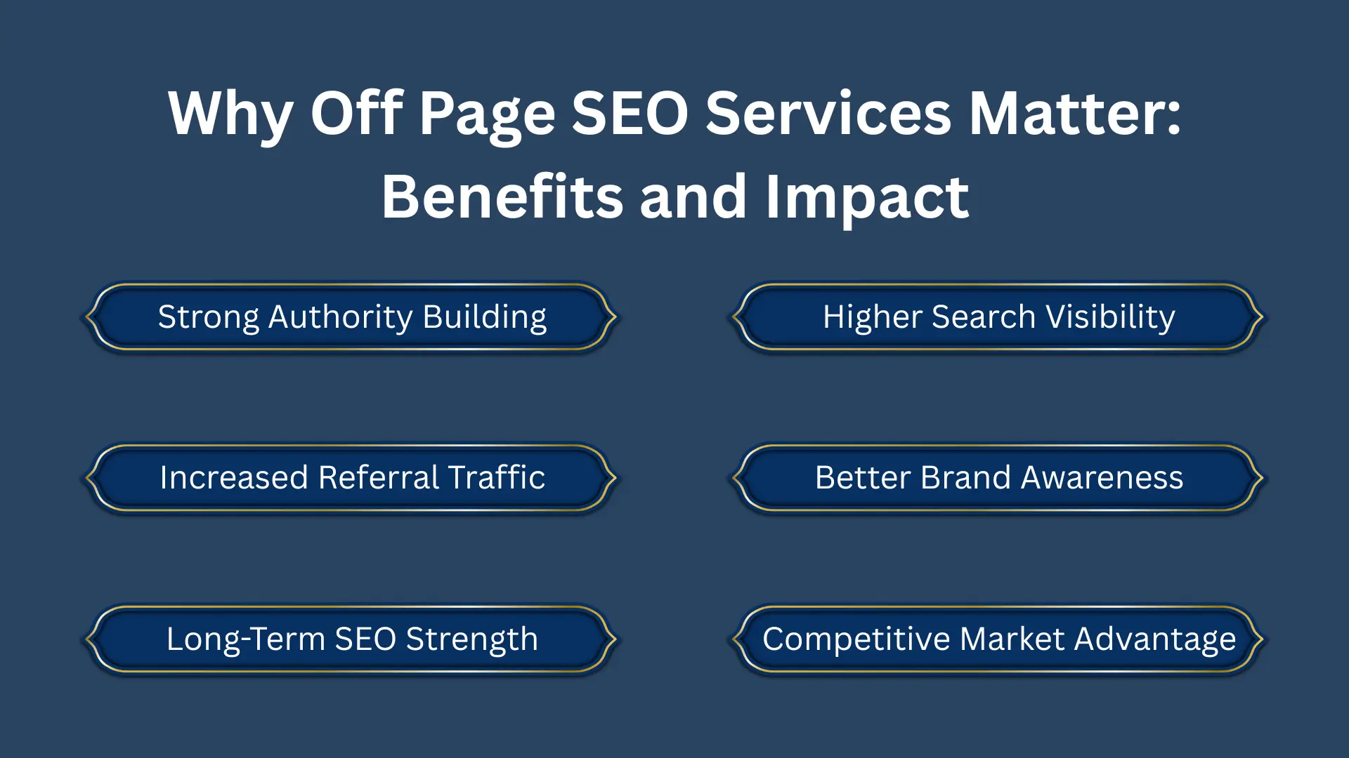 Off Page SEO Services