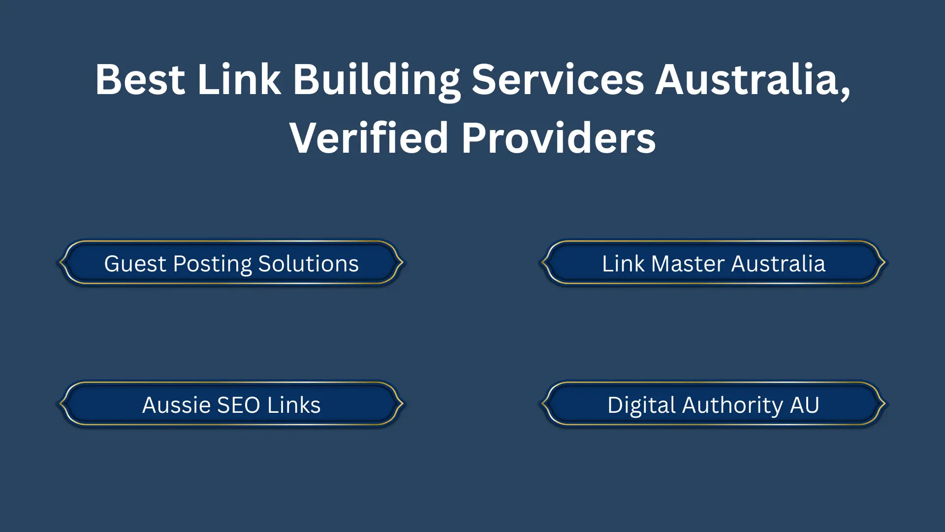 Best Link Building Australia