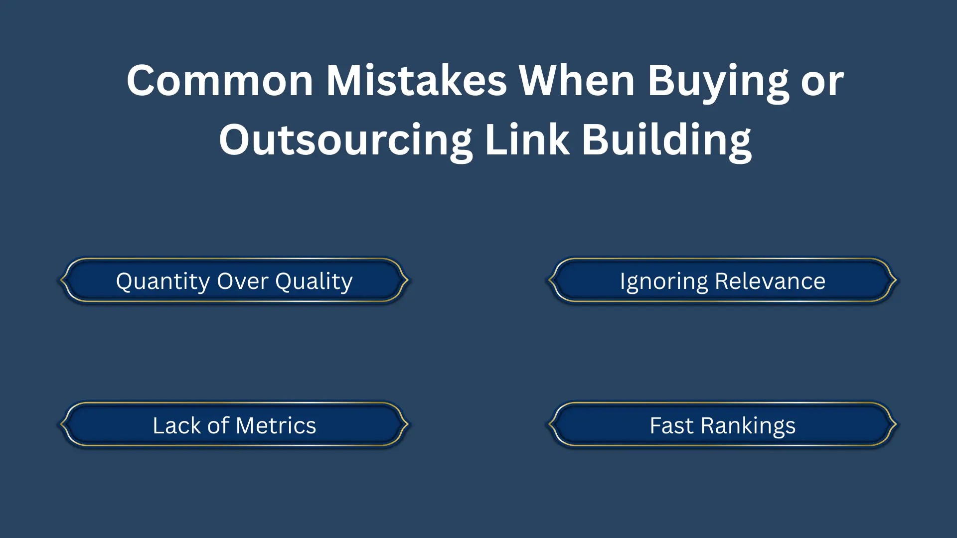 Outsourcing Link Building