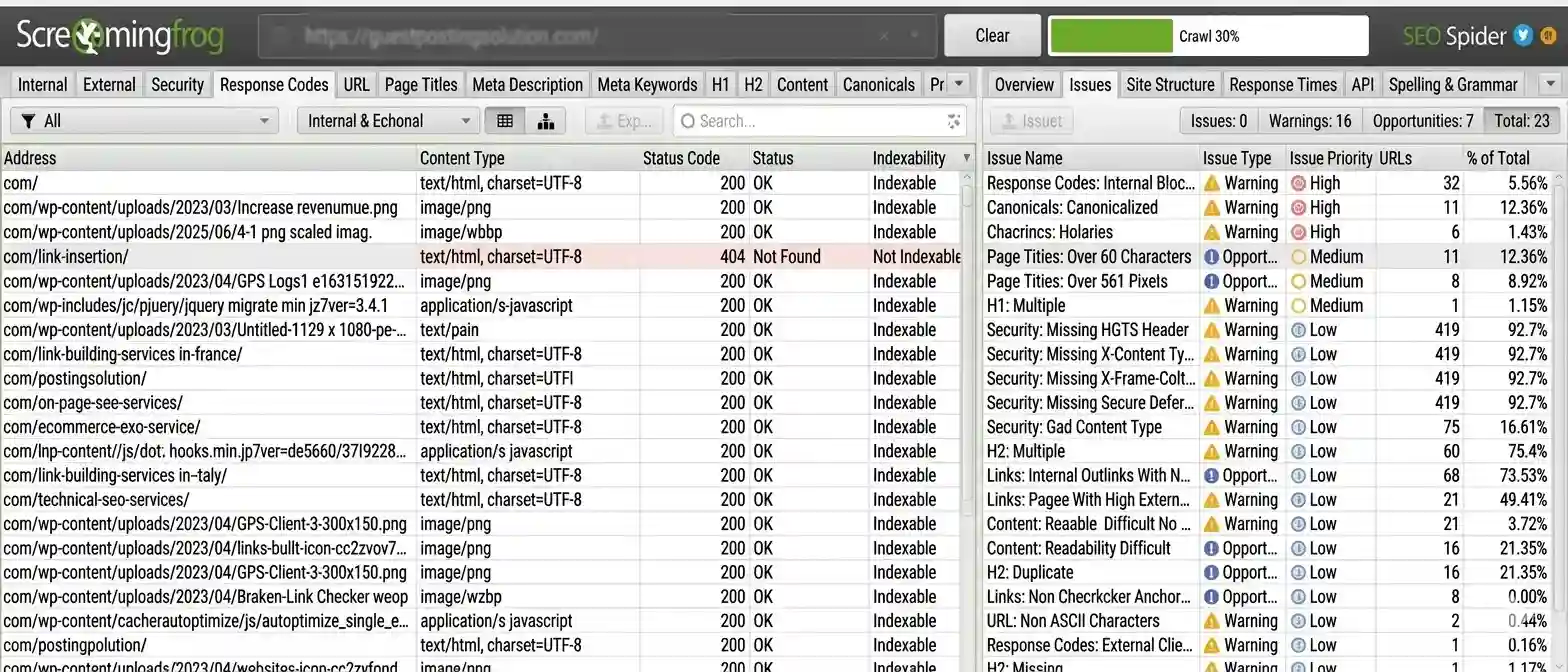 SEO Crawling Tools