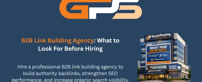 B2B Link Building Agency