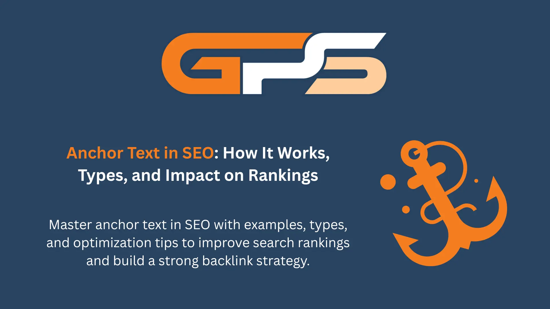 Anchor Text in SEO